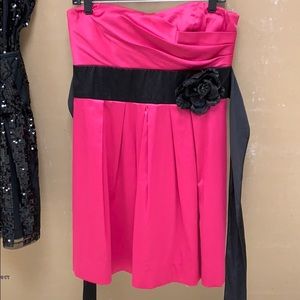 Strapless dress